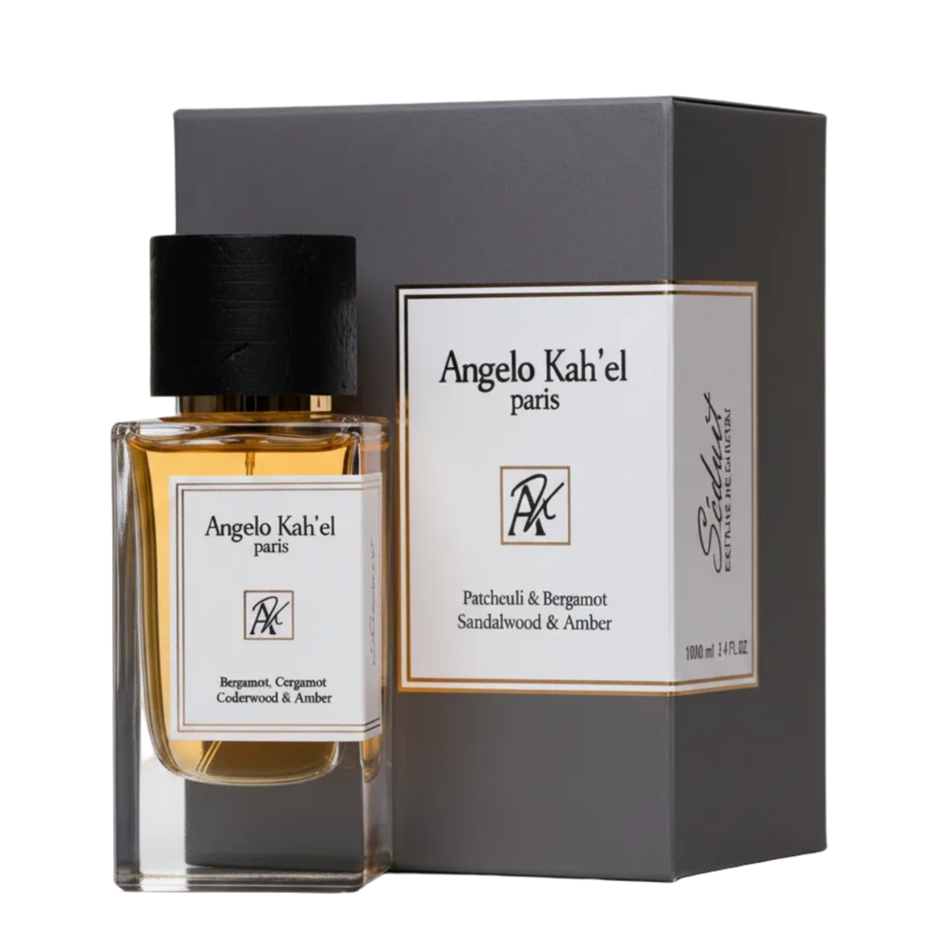 Seduit Eau de Parfum bottle and packaging by Angelo Kah'el Paris